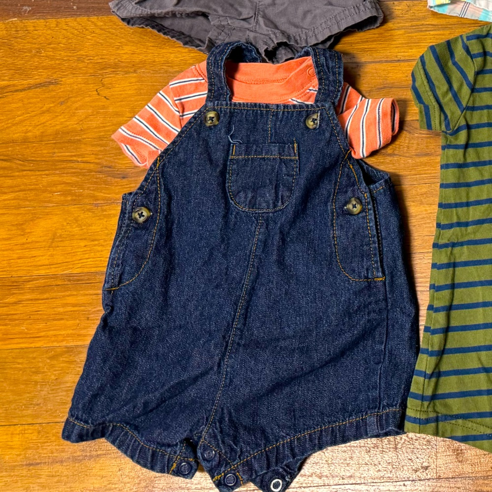Baby Boy Overall Set
